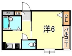 ヴェルビュ桜町の間取り画像