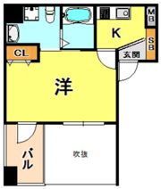ウォークワンミニッツ王子公園の間取り画像
