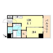 ブエナビスタ神戸駅前の間取り画像