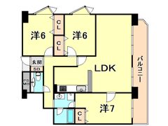 フォレステージュ夙川の間取り画像