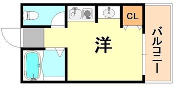 元町MGレヂデンスIIIの間取り画像