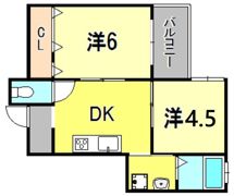 カサパロマ水木の間取り画像
