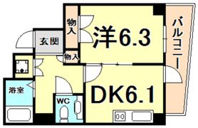 ラ・セーヌ西宮の間取り画像