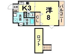 ラフィーネ伊丹IIIの間取り画像