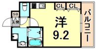 アールワイ西宮の間取り画像