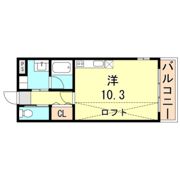 アネシスコート門口の間取り画像