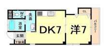 エンジェル坂下の間取り画像
