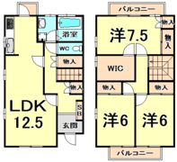 ラフィネ西宮北口A棟・B棟の間取り画像
