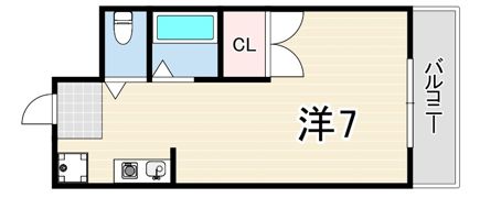 サウザンド15の間取り画像
