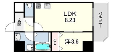 仮称）西本町マンションの間取り画像
