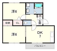 アムールたかはしの間取り画像