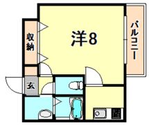 フローレンス甲南町の間取り画像