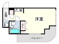 ホーユウコンフォルト芦屋の間取り画像