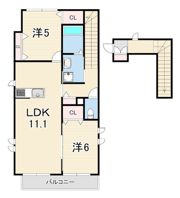 ダンデライオンIIの間取り画像