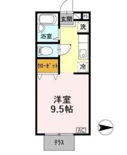パセオ西芦屋の間取り画像