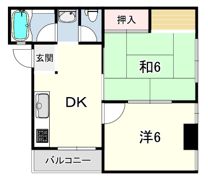 マンション幸宝の間取り画像