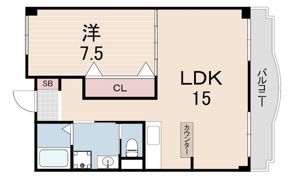 グリーンハイツ諏訪山の間取り画像