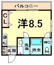 セジュール曙の間取り画像