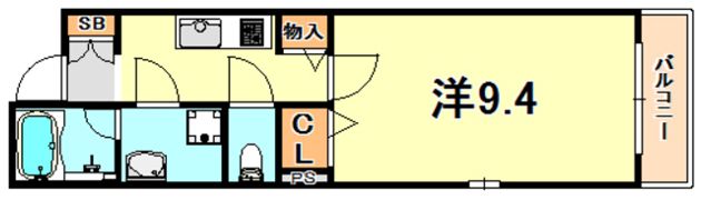 プランドール森南の間取り画像