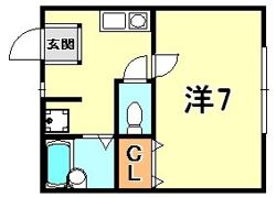 コンフォール湊川の間取り画像