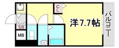 レジデンス神戸レガーロの間取り画像