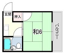 ニューヤングハイツの間取り画像