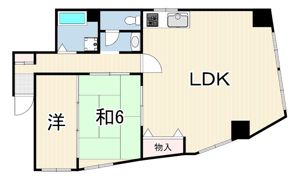 鯉川マンションの間取り画像