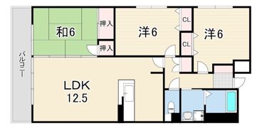 コンフォート南野の間取り画像