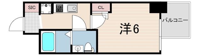 セレニテ神戸ミラクの間取り画像