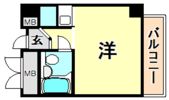 ライオンズマンション神戸西元町の間取り画像