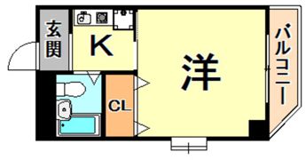 ボンジュールの間取り画像
