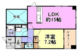 ドルチェ芦屋の間取り画像