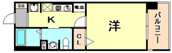 ロイヤル神戸三宮の間取り画像