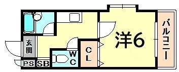 ステラハウス23の間取り画像