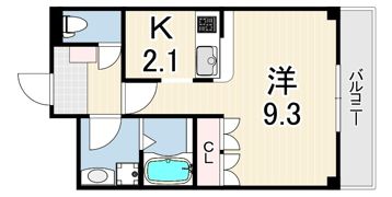 アメニティ・ハイツの間取り画像