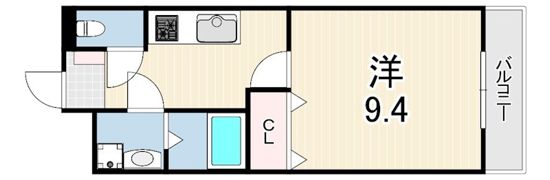 エスポワール壱番館の間取り画像