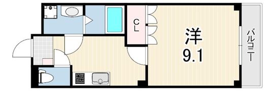 グランドパレス堀越の間取り画像