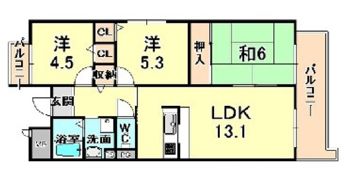 ピノサンテの間取り画像