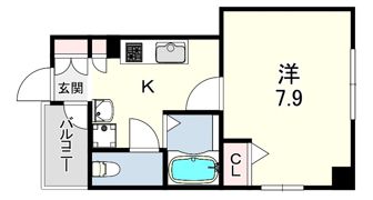 NEP三宮ビルの間取り画像