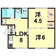 ライオンハイツの間取り画像