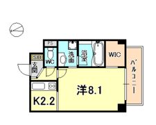 レグルス芦屋の間取り画像