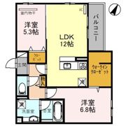 ラポール岡本の間取り画像