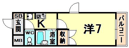 ジョリーアビタ白峰の間取り画像