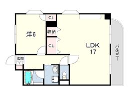 レシェンテ武庫之荘の間取り画像
