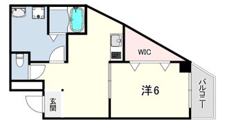 K’s Court夙川の間取り画像