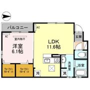 ソレイユの間取り画像
