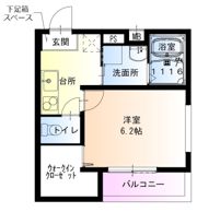 フジパレス西宮駅北の間取り画像
