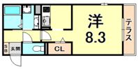 アクシス西宮北口の間取り画像