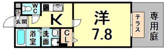 ディーフレア南本町の間取り画像