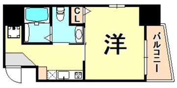アルファ神戸元町の間取り画像